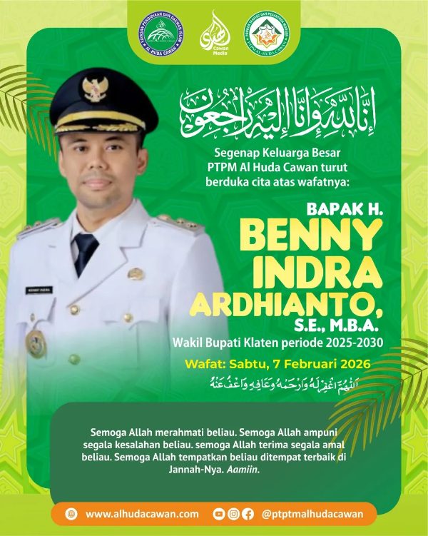 Duka Cita keluarga Al Huda Cawan atas Wafatnya Wakil Bupati Klaten